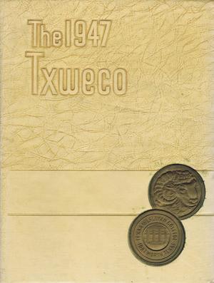 Primary view of object titled 'TXWECO, Yearbook of Texas Wesleyan College, 1947'.