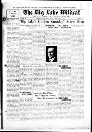 Primary view of object titled 'The Big Lake Wildcat (Big Lake, Tex.), Vol. 4, No. 36, Ed. 1 Friday, May 1, 1931'.