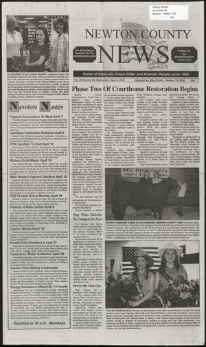 Newton County News (Newton, Tex.), Vol. 36, No. 38, Ed. 1 Wednesday, April 6, 2005