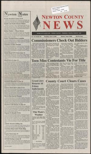 Primary view of Newton County News (Newton, Tex.), Vol. 32, No. 46, Ed. 1 Thursday, June 14, 2001