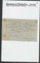 Thumbnail image of item number 2 in: '[Greenwood Plantation Accounts: Appendix 1, Interleaved Material]'.