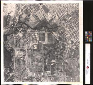 Primary view of object titled '[Aerial Photograph of Camp Bowie, Texas]'.