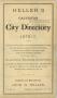 Book: Heller's Galveston Directory, 1876-1877