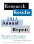 Primary view of Texas Department of Transportation Research Results Annual Report: 2011