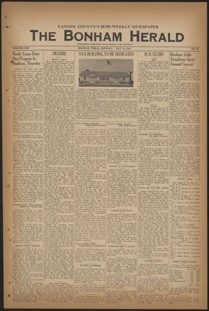 Primary view of object titled 'The Bonham Herald (Bonham, Tex.), Vol. 13, No. 79, Ed. 1 Monday, May 13, 1940'.