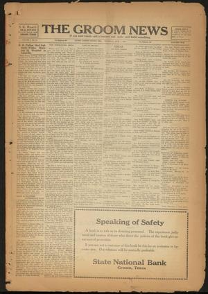 Primary view of object titled 'The Groom News (Groom, Tex.), Vol. 3, No. 13, Ed. 1 Thursday, June 7, 1928'.