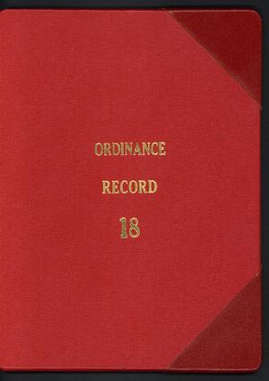 Primary view of object titled '[Abilene City Ordinances: 1998]'.