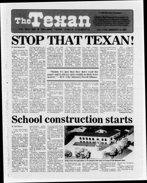 Primary view of object titled 'The Texan (Bellaire, Tex.), Vol. 31, No. 28, Ed. 1 Wednesday, March 13, 1985'.