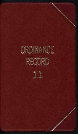 Primary view of object titled '[Abilene City Ordinances: 1991]'.