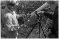 Photograph: [Two People with a Telescope]