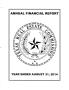 Report: Texas Real Estate Commission Annual Financial Report: 2014