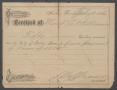 Legal Document: [Property tax receipt for Lizzie Williams]