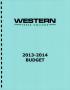 Report: Western Texas College Budget: 2014