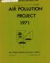 Report: San Antonio Metropolitan Health District Air Pollution Project Annual…