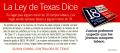 Pamphlet: La Ley de Texas Dice