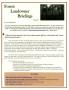 Journal/Magazine/Newsletter: Forest Landowner Briefings, Volume 4