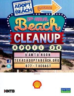 Primary view of object titled '28th Annual Beach Cleanup'.
