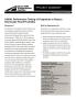 Pamphlet: Project Summary: Performance Testing of Coagulants to Reduce Stormwat…