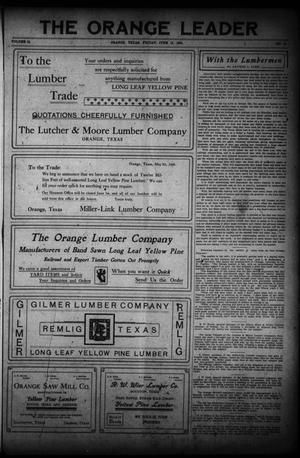 Primary view of object titled 'The Daily Leader (Orange, Tex.), Vol. 18, No. 19, Ed. 1 Friday, June 19, 1908'.