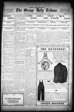 Primary view of object titled 'The Orange Daily Tribune. (Orange, Tex.), Vol. 1, No. 100, Ed. 1 Wednesday, July 9, 1902'.
