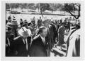 Photograph: [Lyndon Johnson and Adolfo Mateos Walking with Others]