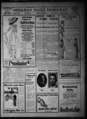 Primary view of object titled 'Sherman Daily Democrat. (Sherman, Tex.), Vol. THIRTIETH YEAR, Ed. 1 Saturday, May 6, 1911'.