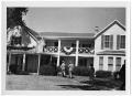 Photograph: [People Walking into House at LBJ Ranch]