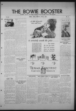 Primary view of The Bowie Booster (Bowie, Tex.), Vol. 11, No. 6, Ed. 1 Thursday, May 5, 1932