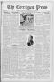 Thumbnail image of item number 1 in: 'The Corrigan Press (Corrigan, Tex.), Vol. 42, No. 34, Ed. 1 Thursday, August 13, 1936'.