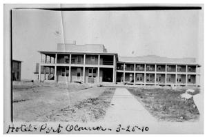Primary view of object titled 'Hotel [in] Port O'Connor'.