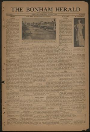 Primary view of object titled 'The Bonham Herald (Bonham, Tex.), Vol. 6, No. 26, Ed. 1 Thursday, January 12, 1933'.