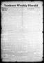 Thumbnail image of item number 1 in: 'Yoakum Weekly Herald (Yoakum, Tex.), Vol. 18, No. 14, Ed. 1 Thursday, February 12, 1914'.