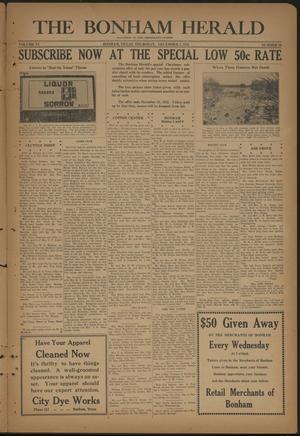Primary view of object titled 'The Bonham Herald (Bonham, Tex.), Vol. 6, No. 20, Ed. 1 Thursday, December 1, 1932'.