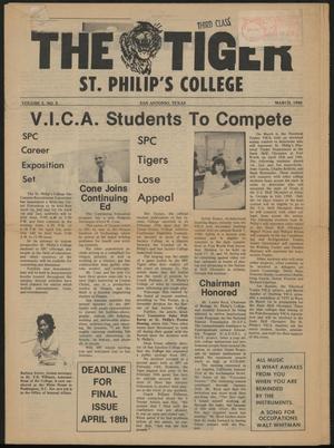 Primary view of The Tiger (San Antonio, Tex.), Ed. 1, March 1980