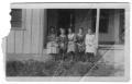 Photograph: [Five Girls on Porch]