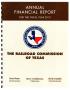 Report: Railroad Commission of Texas Annual Financial Report: 2013