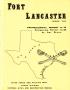 Report: Fort Lancaster: Archeological Investigation 1974