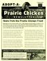 Journal/Magazine/Newsletter: Adopt-A-Prairie Chicken Newsletter, Summer 2011