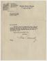 Thumbnail image of item number 1 in: '[Letter from Tom Connally to W.R. Ely - April 20, 1943]'.