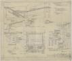 Technical Drawing: High School Gymnasium, Ozona, Texas: Plot Plan & Roof Plan