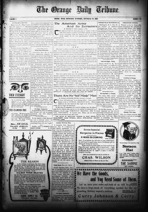 Primary view of object titled 'The Orange Daily Tribune. (Orange, Tex.), Vol. 5, No. 119, Ed. 1 Wednesday, November 29, 1905'.