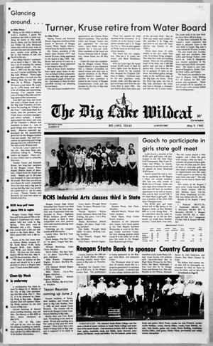 Primary view of object titled 'The Big Lake Wildcat (Big Lake, Tex.), Vol. 60, No. 19, Ed. 1 Thursday, May 9, 1985'.