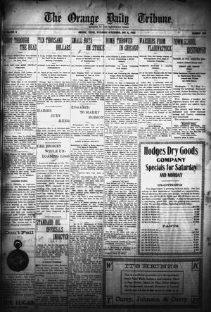 Primary view of object titled 'The Orange Daily Tribune. (Orange, Tex.), Vol. 4, No. 209, Ed. 1 Saturday, May 6, 1905'.