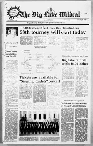 Primary view of The Big Lake Wildcat (Big Lake, Tex.), Vol. 64, No. 1, Ed. 1 Thursday, January 5, 1989