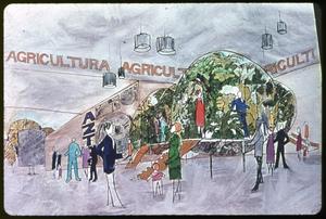 Primary view of object titled 'The Agriculture Pavilion at HemisFair '68'.