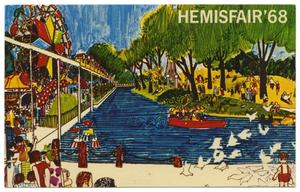 Primary view of object titled 'Fiesta Island, HemisFair '68'.