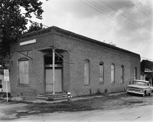 Primary view of object titled '[Old Cumby State Bank]'.