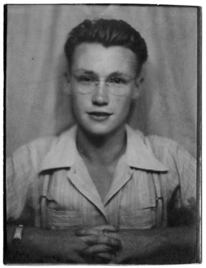 Primary view of object titled '[James Edgar Sutherlin - 1941, 16 years old]'.