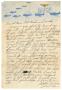 Letter: [Letter by James Sutherlin to his family - 07/26/1943]
