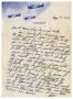 Letter: [Letter by James Sutherlin to his family - 08/07/1943]